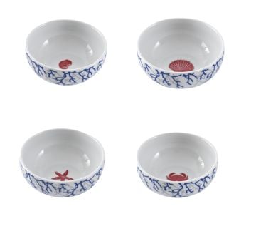 Mercan Tabak &Çay Kahve Seti 20 Parça (4 Kişilik )