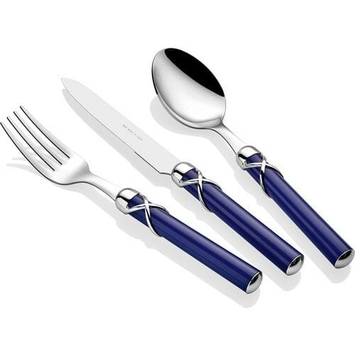 RIVADOSSI Fiocco Mavi 75 Parça Çatal Bıçak Seti